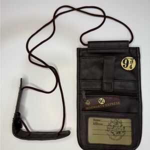Harry Potter Hogwarts Express Brown Crossbody Travel Bag